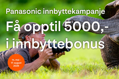 Panasonic innbyttekampanje